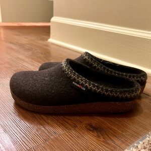 Haflinger Wool Clogs.